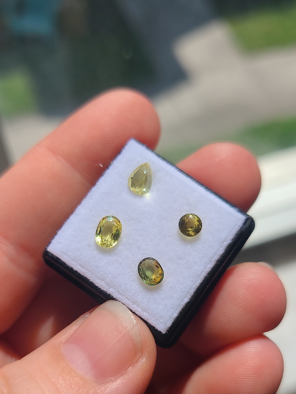 Yellow Sapphire Mixed Gemstone Set
